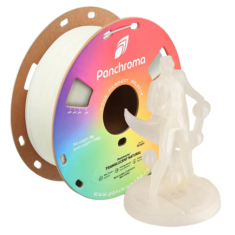 Joom Marketlink Europe Transparent Polymaker Panchroma 3D Printing Filament 1.75 Mm Translucent - Bild 4