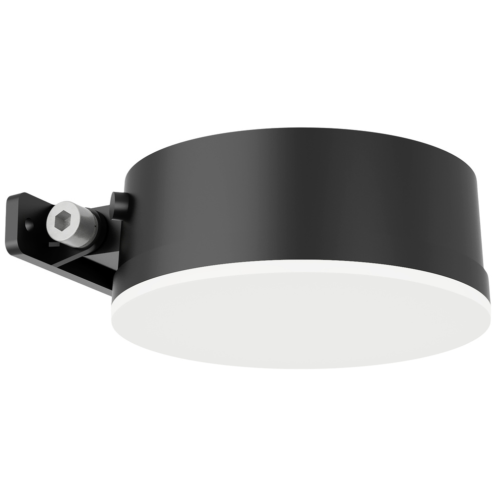 Solar Wandleuchte Vynce rund 14 x 11,7 x 5,4 cm schwarz - Bild 5