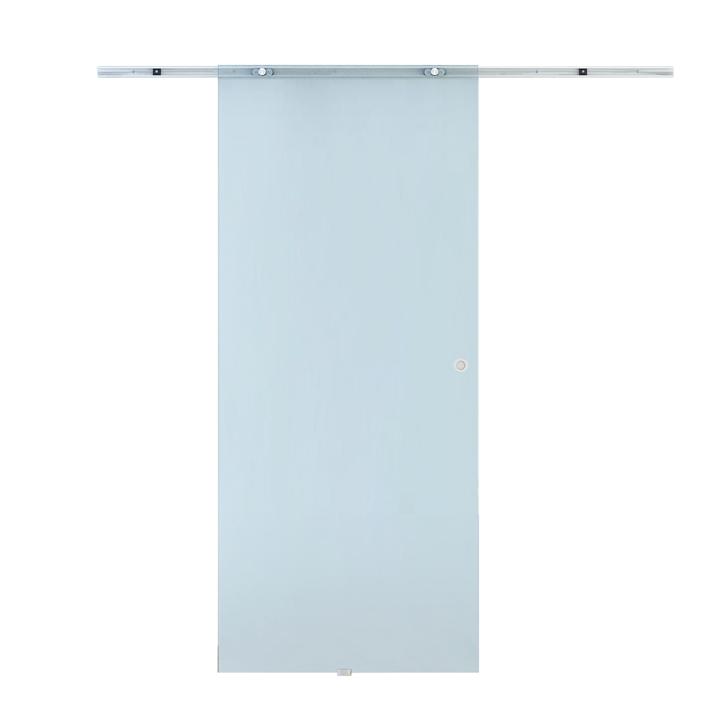 Homcom Glasschiebetür Schiebetür Glastür Zimmertür Mattglas 775 / 900 / 1025 X 2050 Mm