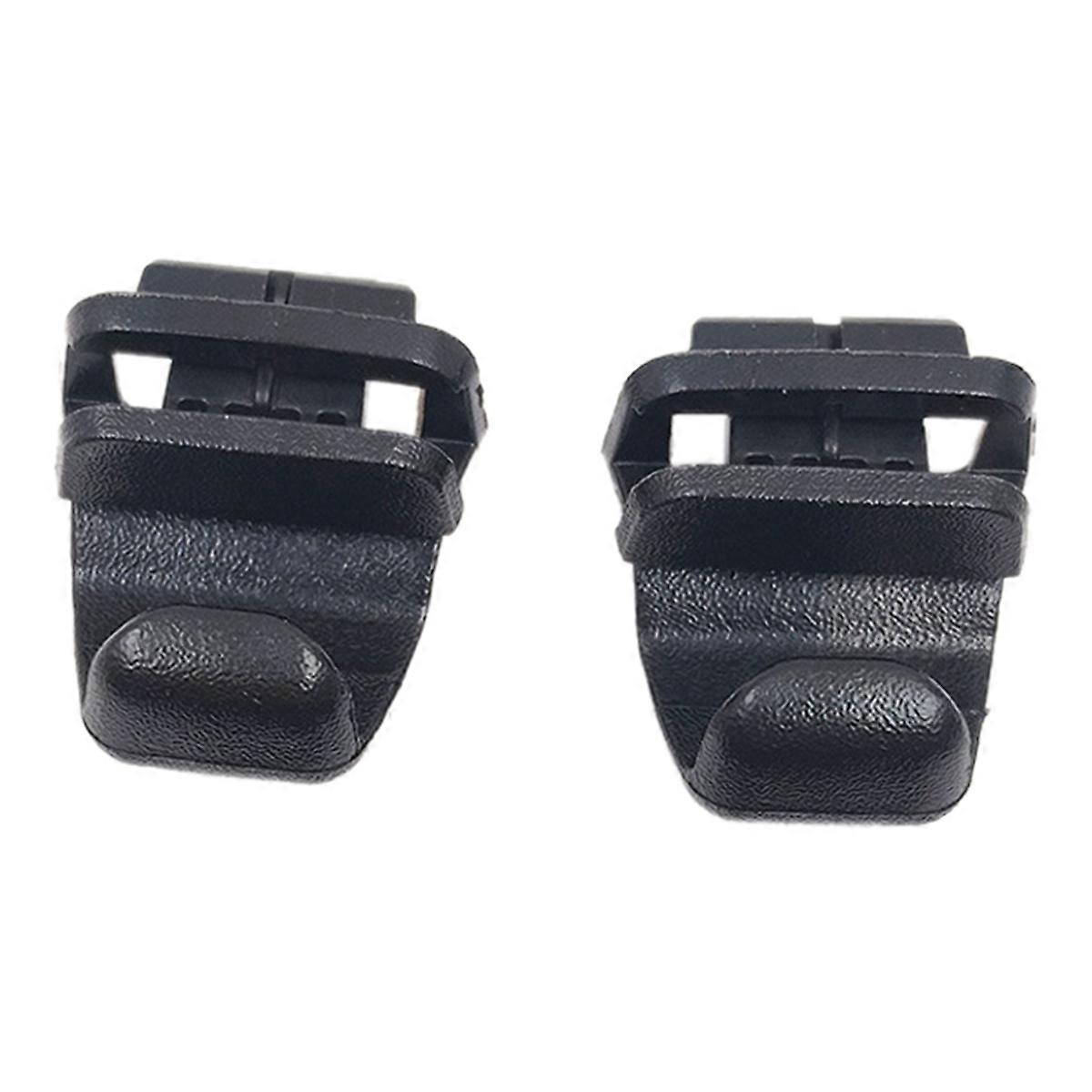 Crochet de fixation de rideau de porte arrière pour Toyota Sorento, plastique noir, lot de 2