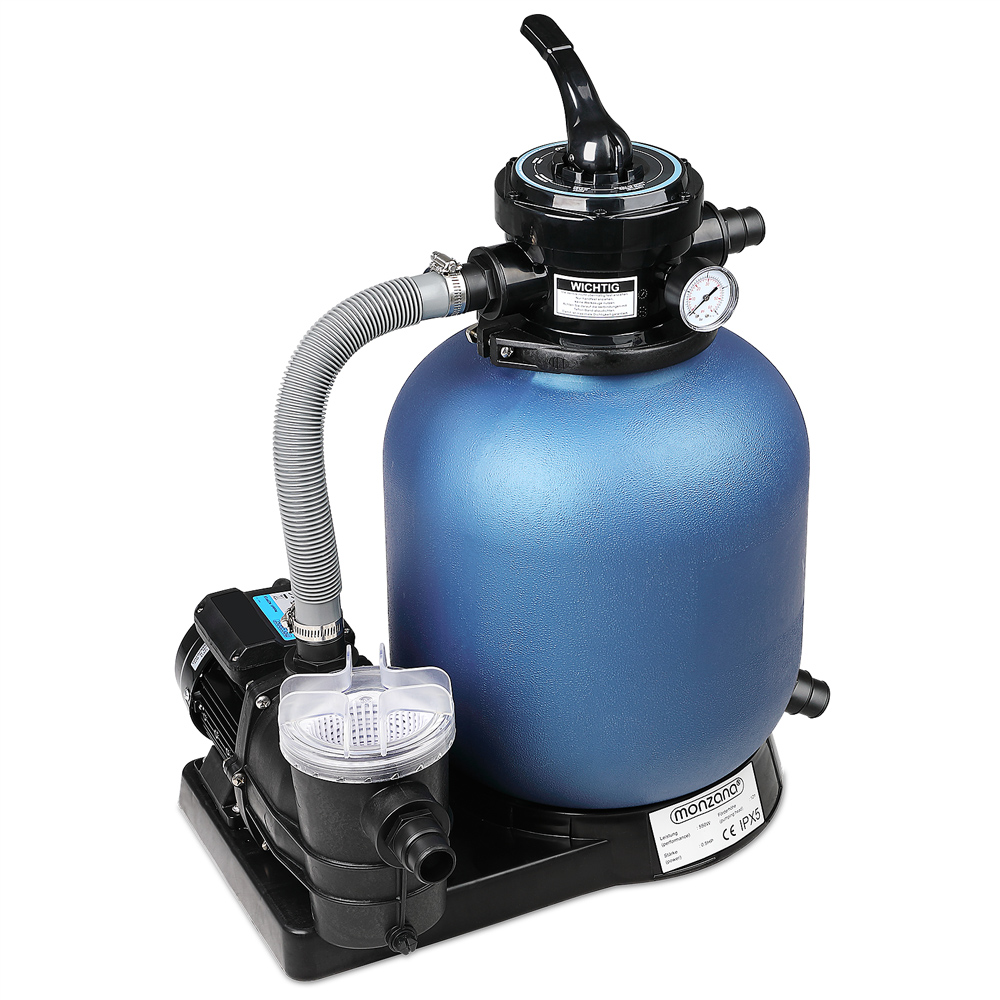 Sandfilteranlage Mit Vorfilter Xxl Tank 11 M³ Filteranlage Pool Sandfilter - Monzana