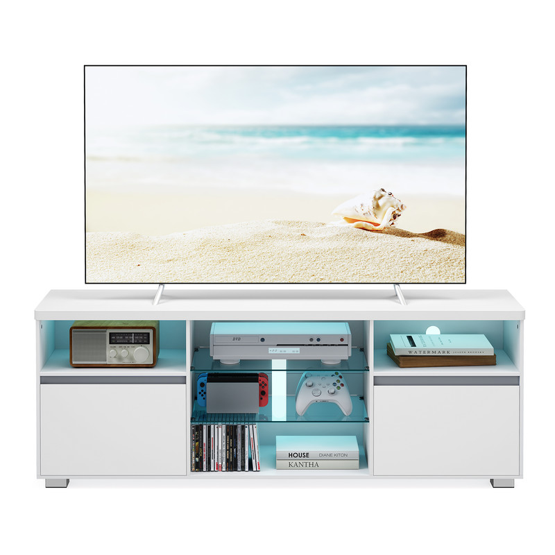 Vasagle - Meuble Tv Avec Led