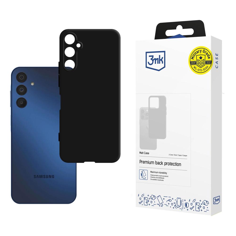 Oem Schwarz Samsung Galaxy A15 5G - 3Mk Matthülle