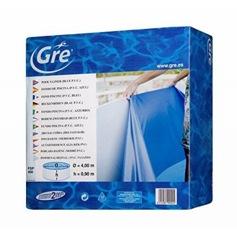 GRE Pool-Innenhülle, Breite: 915 cm, Polyvinylchlorid (PVC) - blau - Image 2