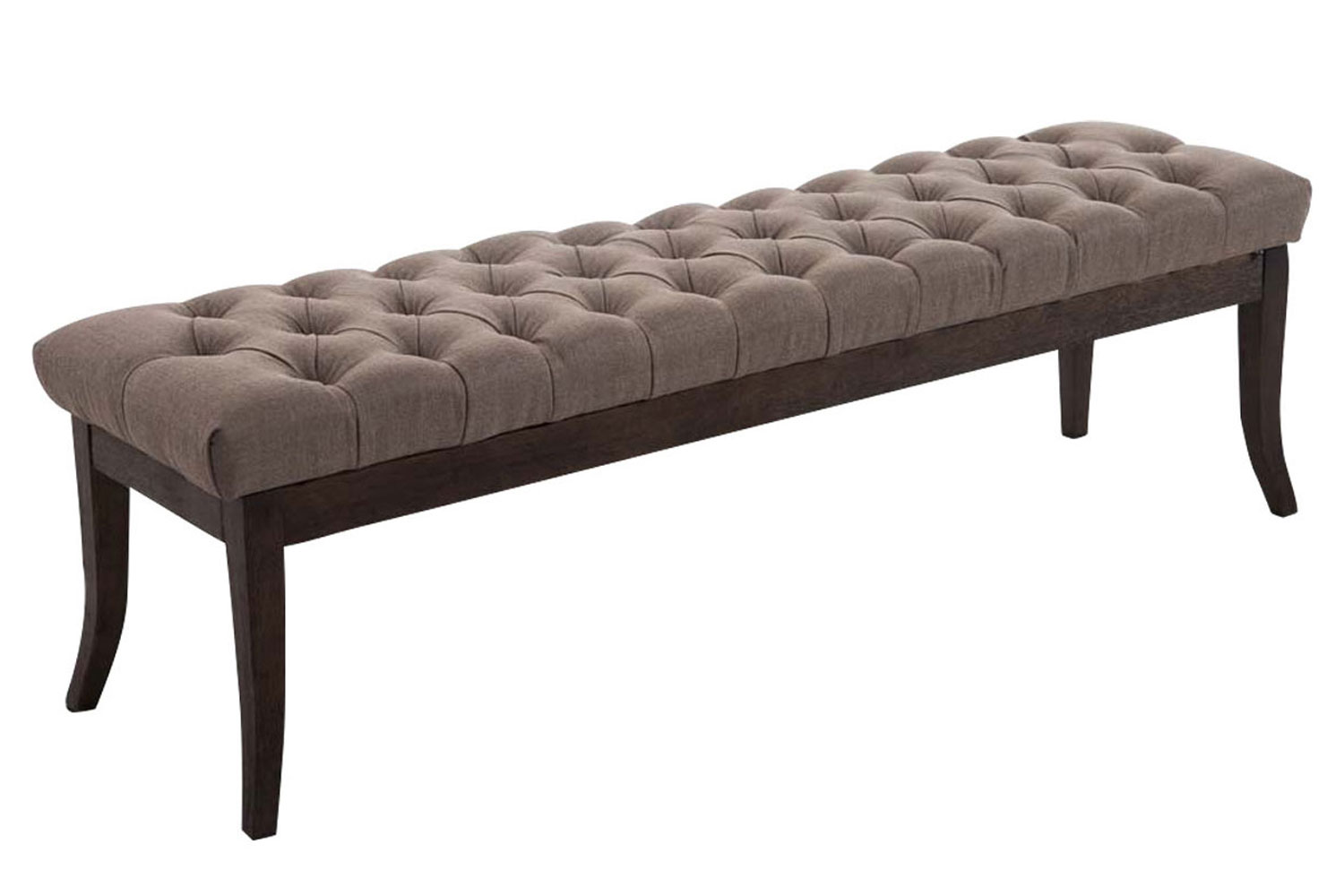 Clp Sitzbank Ramses Stoff Antik-dunkel Taupe 150 Cm