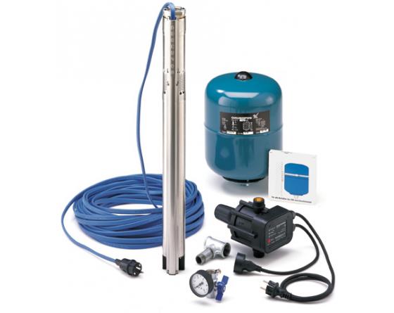 Grundfos Wasserversorgungspaket Sq 3-40 Brunnenpumpe Unterwasserpumpe 96160908 Tiefbrunnenpumpe