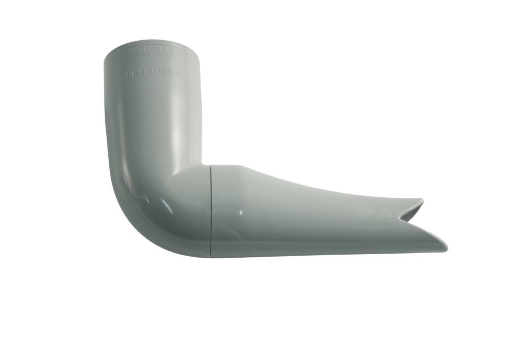 Marley - Rinnenspeier Nw 53 Mm, Grau Fallrohre