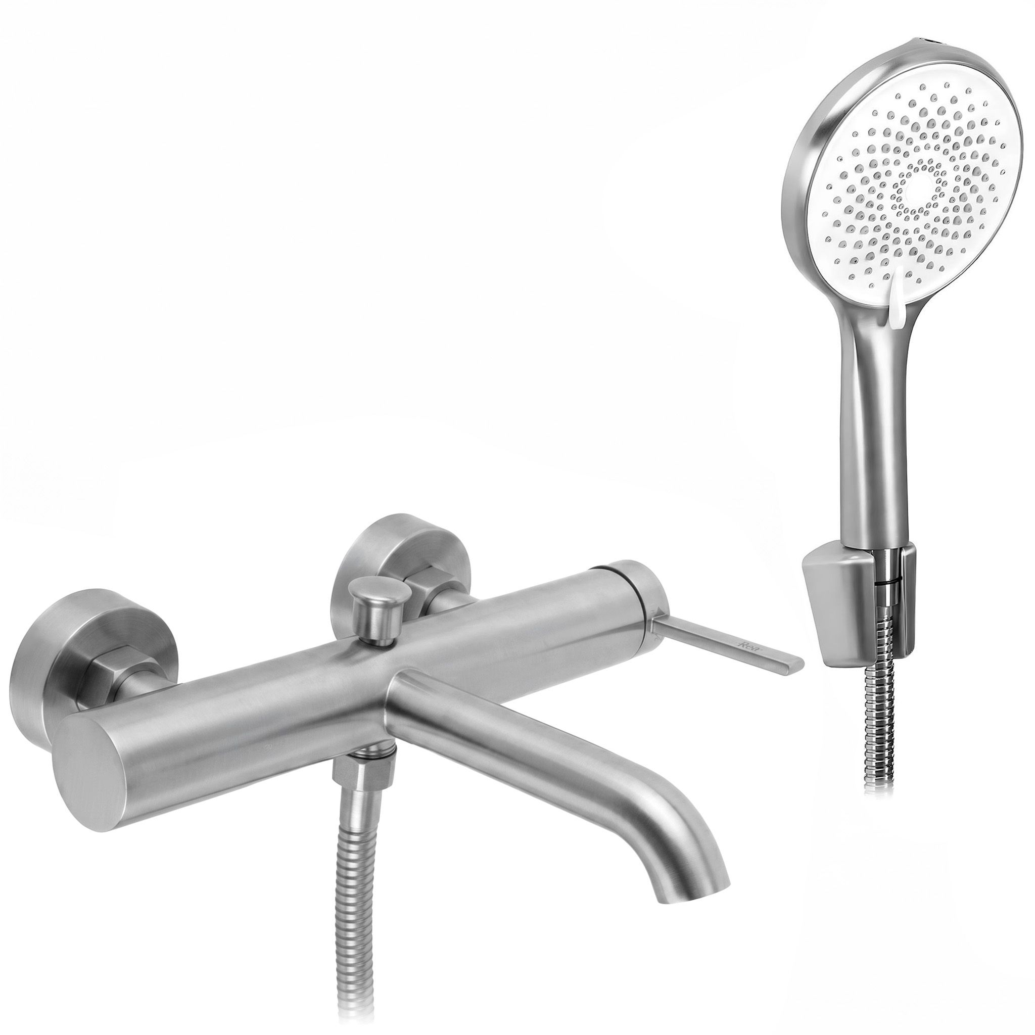 Bath Faucet Rea Rivo Brush Nickel