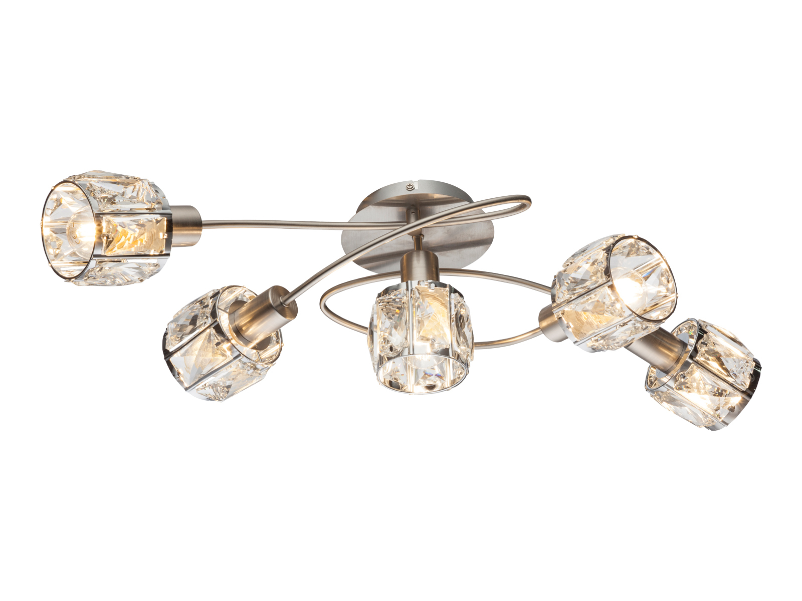 Globo Lighting Deckenleuchte silber Maße (cm): B: 36 H: 21 - Höffner - Bild 4