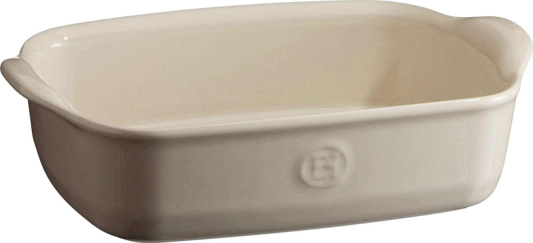 Emile Henry Auflaufform 14,5 x 22 cm, creme