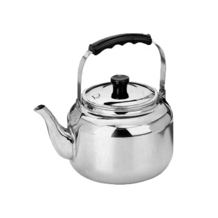Ibili Versilbert Pava Kaffeekanne Silber 2,75 Liter Edelstahl