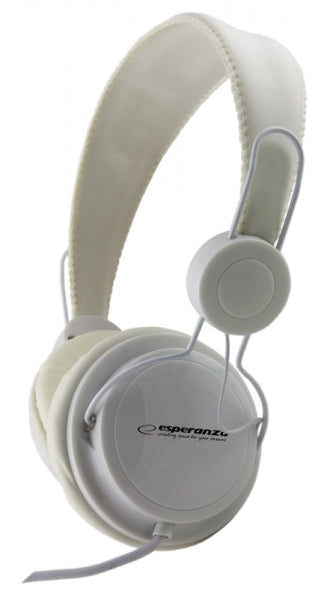 Esperanza Weiß Stereo-Audio-Kopfhörer Sensation White