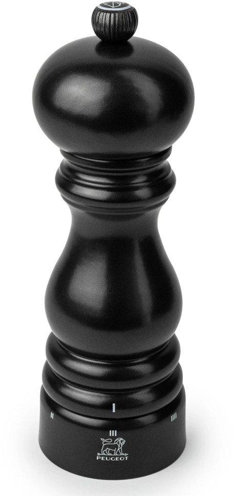 The classic 18cm Paris pepper mill has been recreated in this sophisticated black satin finish, which will catch your eye at the dining table and capture your imagination in the kitchen. Paris u'Select