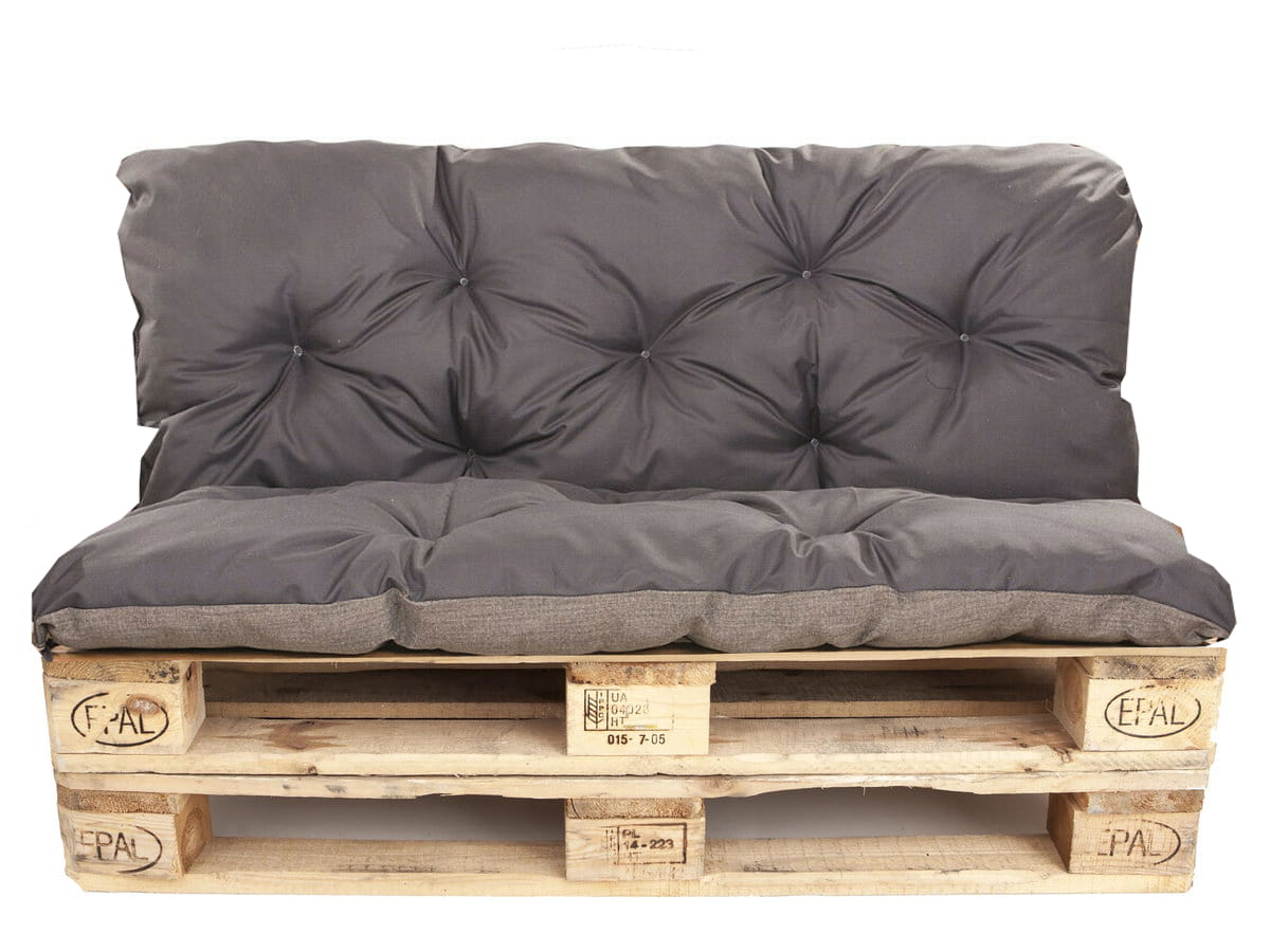 Setgarden - Coussins Palettes 120x50 Assise Et Dossier 120x40cm
