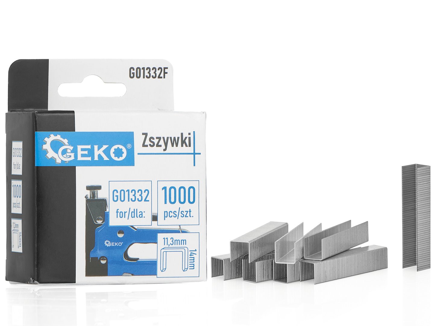 Import Heftklammern 1, 2 X 11, 3 Mm 14 Mm 1000 Stück (200)
