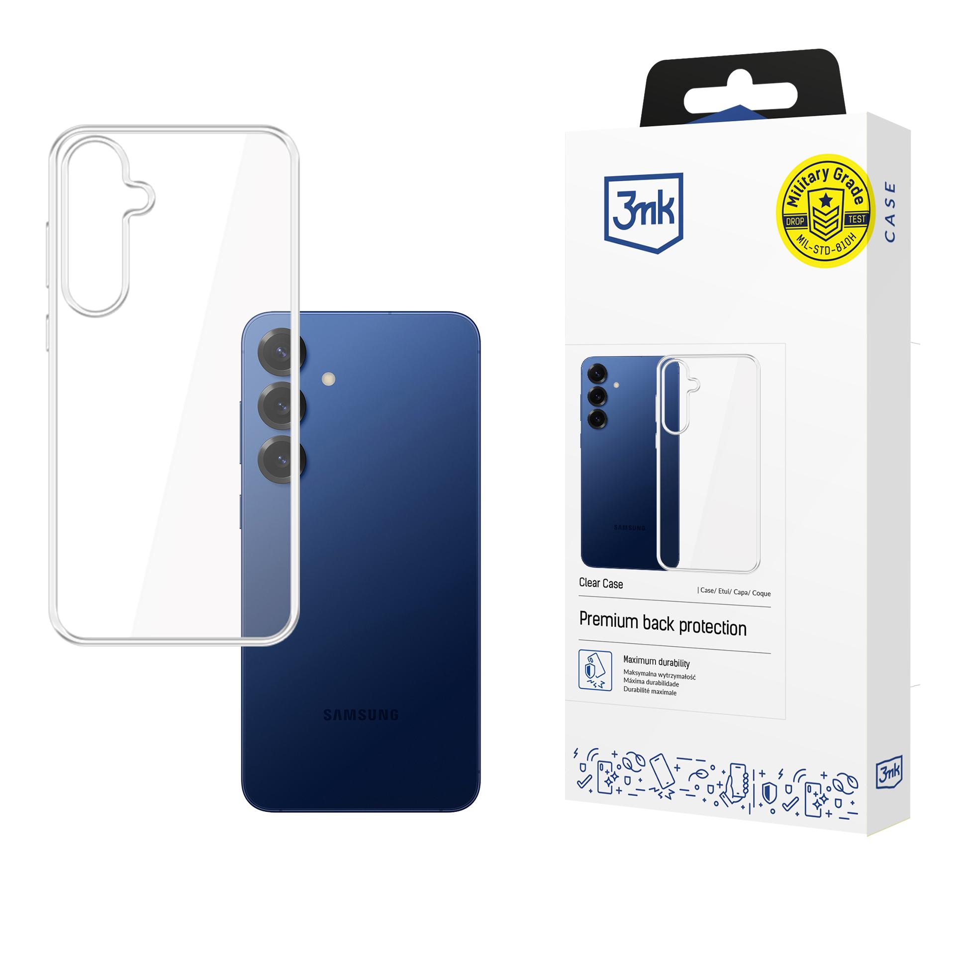 Oem Transparent Samsung Galaxy S25 Fe - 3Mk Klarsichthülle