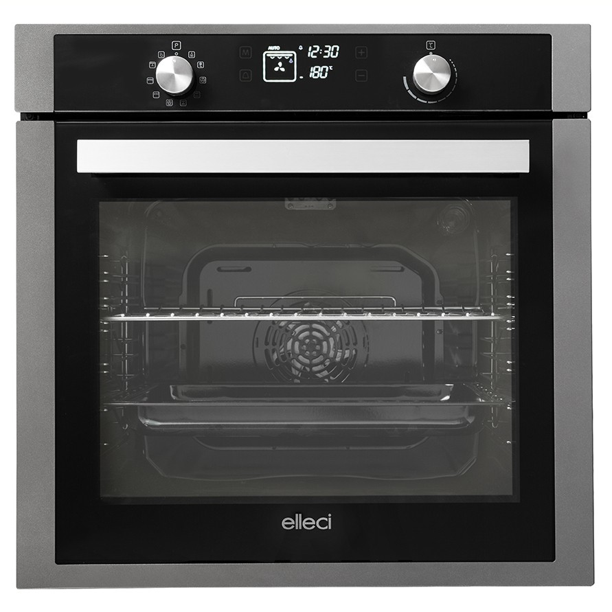 Elleci - Plano Plus M73. Dimensione Del Forno: Largo, Tipo Di Forno: Forno Elettrico, Capacità Interna Forno Totale: 78 L. Posizionamento Dell'apparecchio: Da Incasso, Colore Del Prodot... - Fmpp60273ns