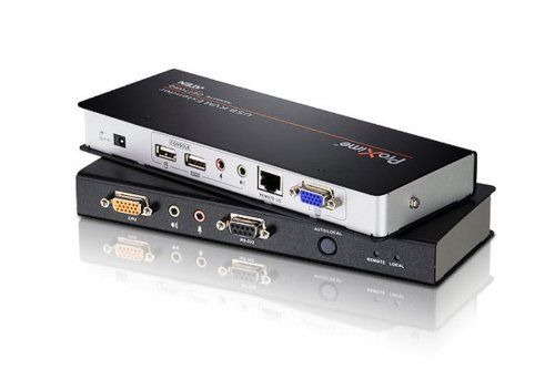 Aten Ce770 Usb-Vga/Audio-Cat-5-Kvm-Extender Mit Entzerrung Ce770-At-G - Bild 6