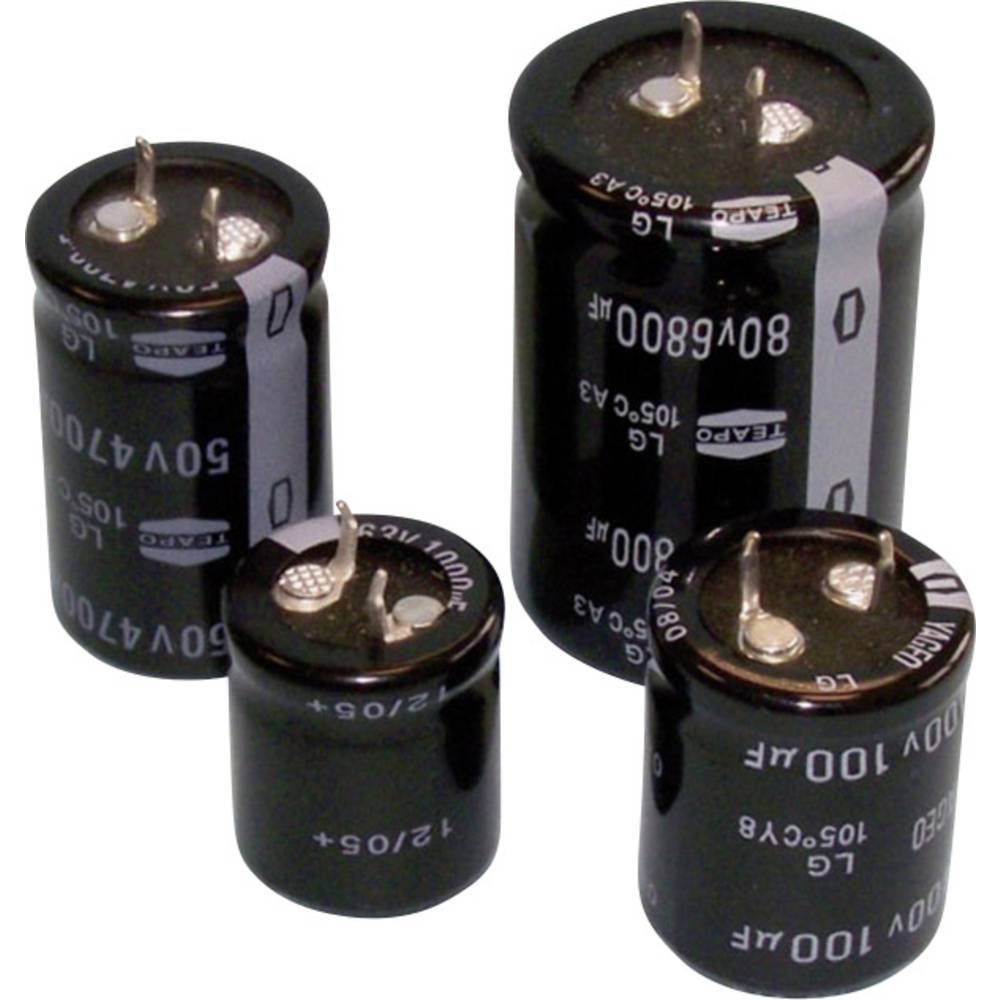 Condensatore Elettrolitico Teapo Slg337m400s1a5s45k 10 Mm 330 Μf 400 V 20 % (ø X A) 30 Mm X 45 Mm 1 Pz. Snap-in
