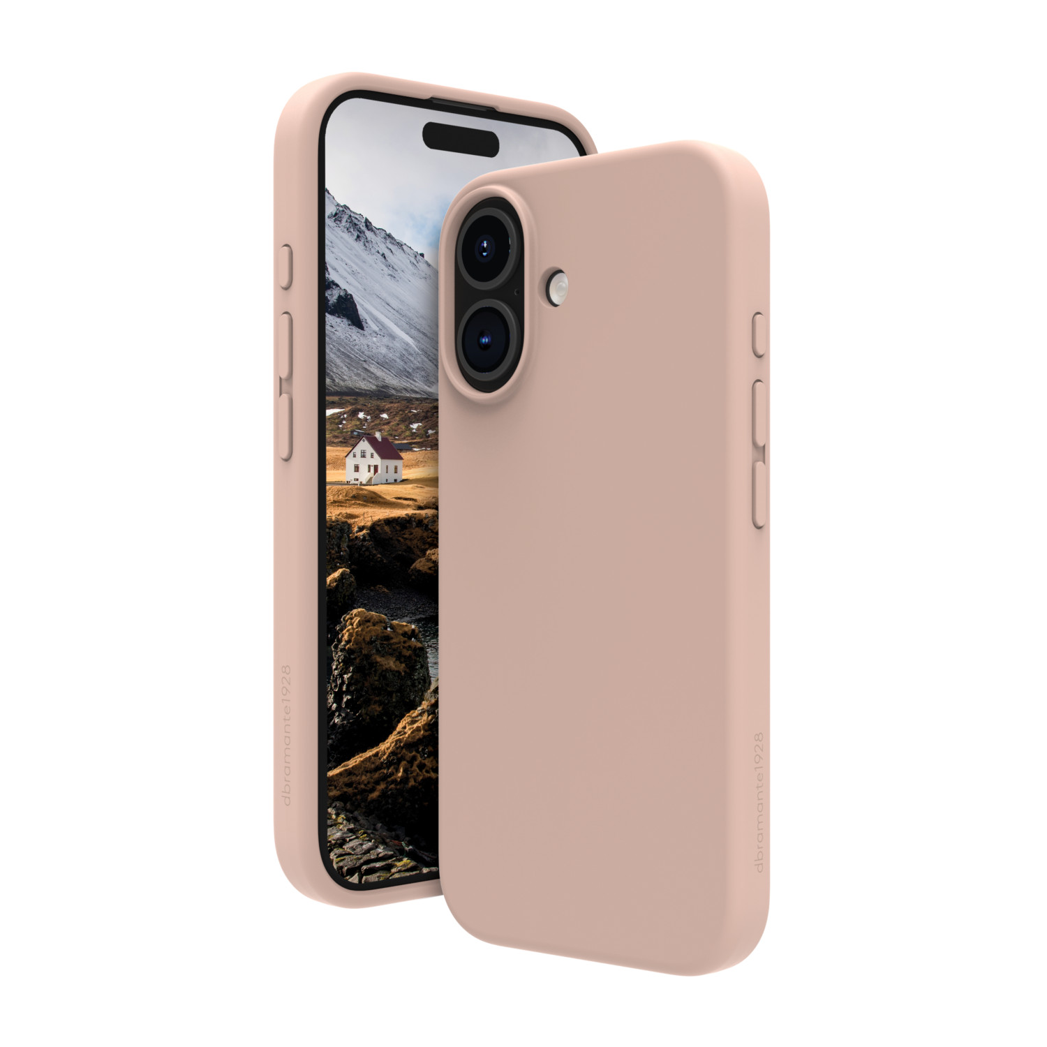 Oem Dbramante1928 Monaco 2 Magsafe - Schutzhülle Für Iphone 16 Kompatibel Mit Magsafe (Rosa Sand)