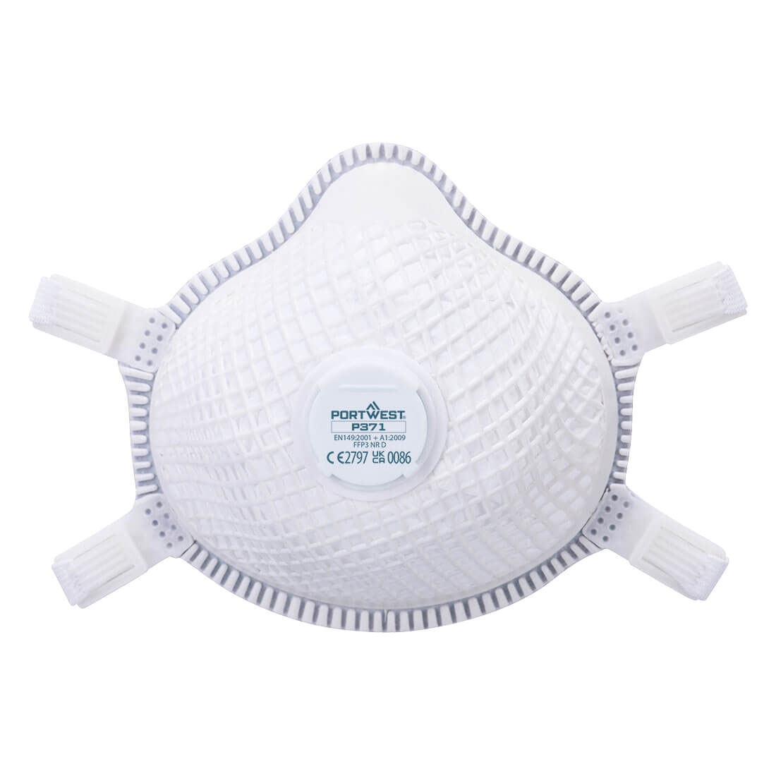 Portwest Ergonet Ffp3 Dolomit Feinstaubmaske Mit Ventil, 5 Stück - Bild 2