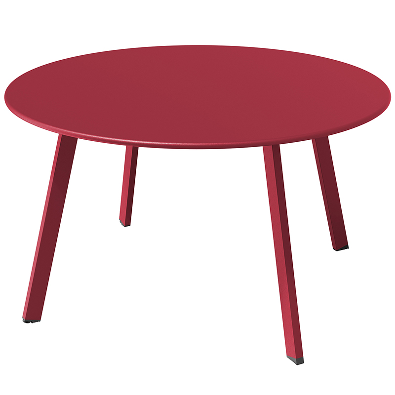 Table Basse Ronde, Table D'Appoint Ronde En Métal
