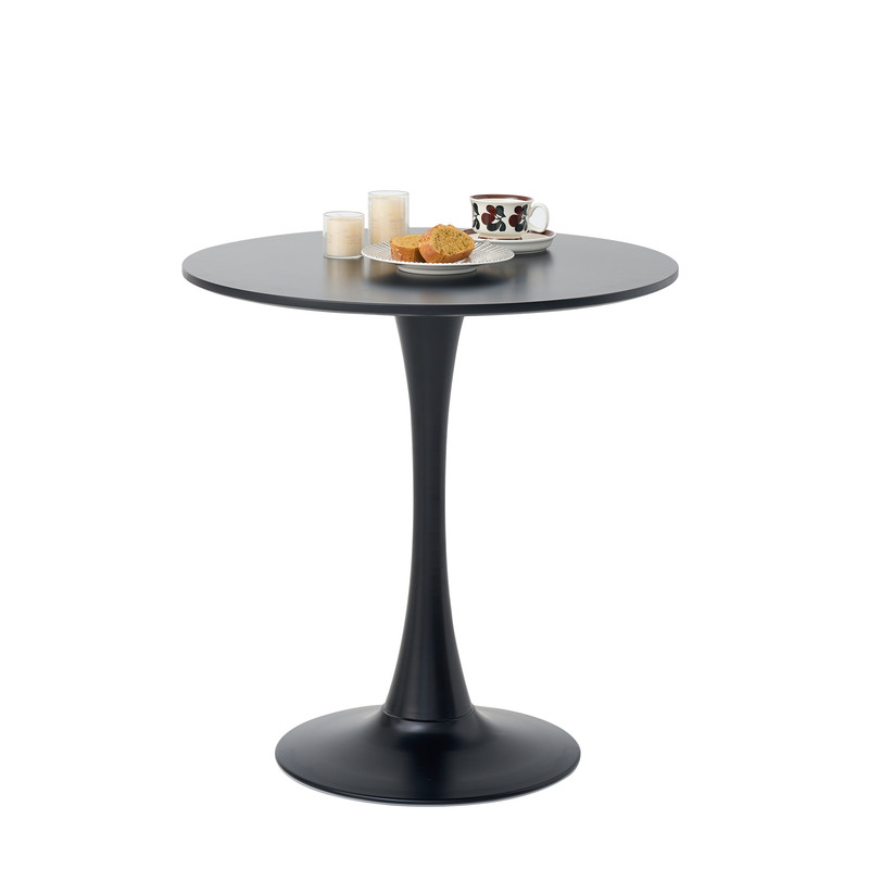 Wokaka - Table À Mmanger Ronde Moderne(80cm) - Scandinave - Métal - 2-4