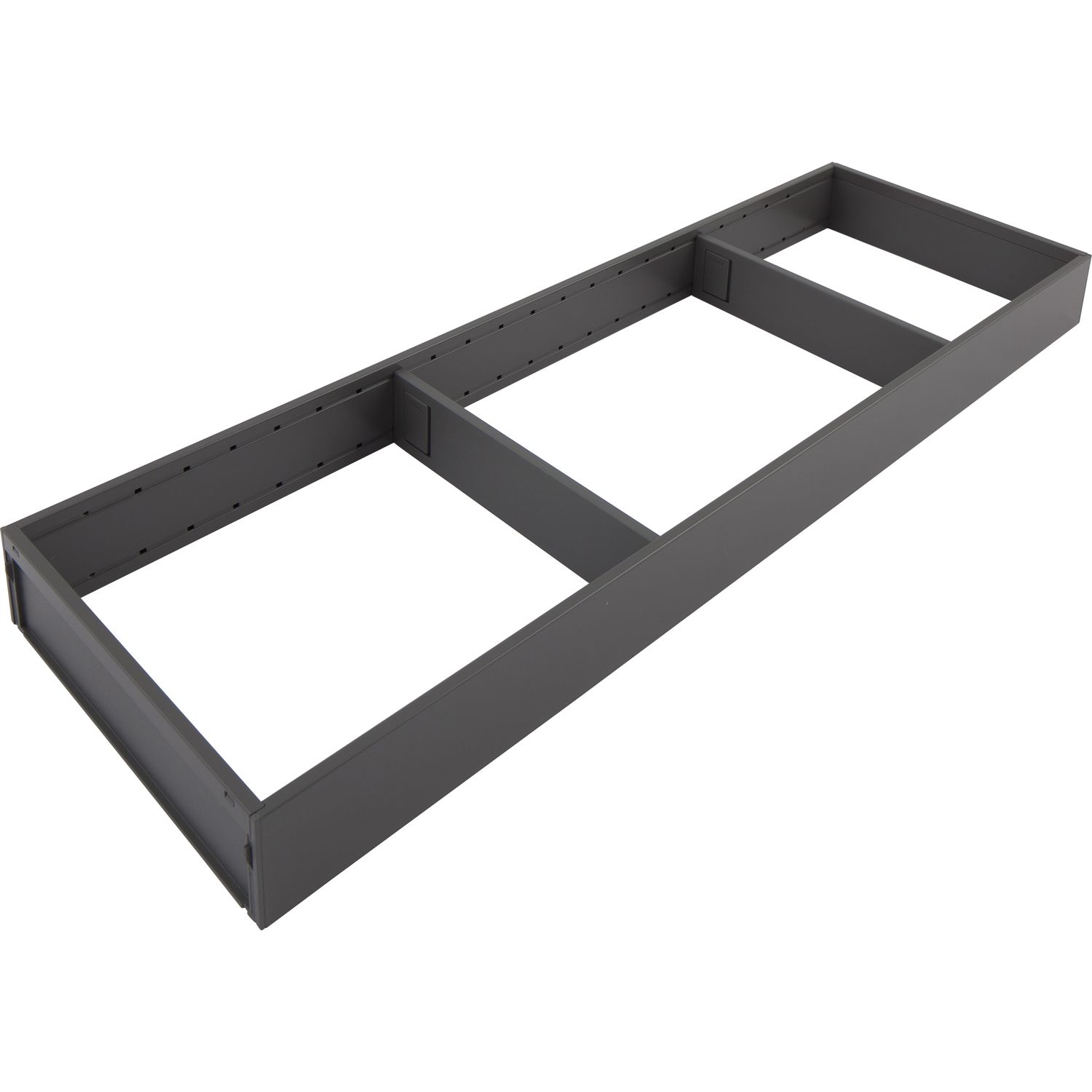 Blum - Ambia-Line Schubkastenrahmen Breit - 622X200x50mm, Stahl Oriongrau Matt 9009494018264