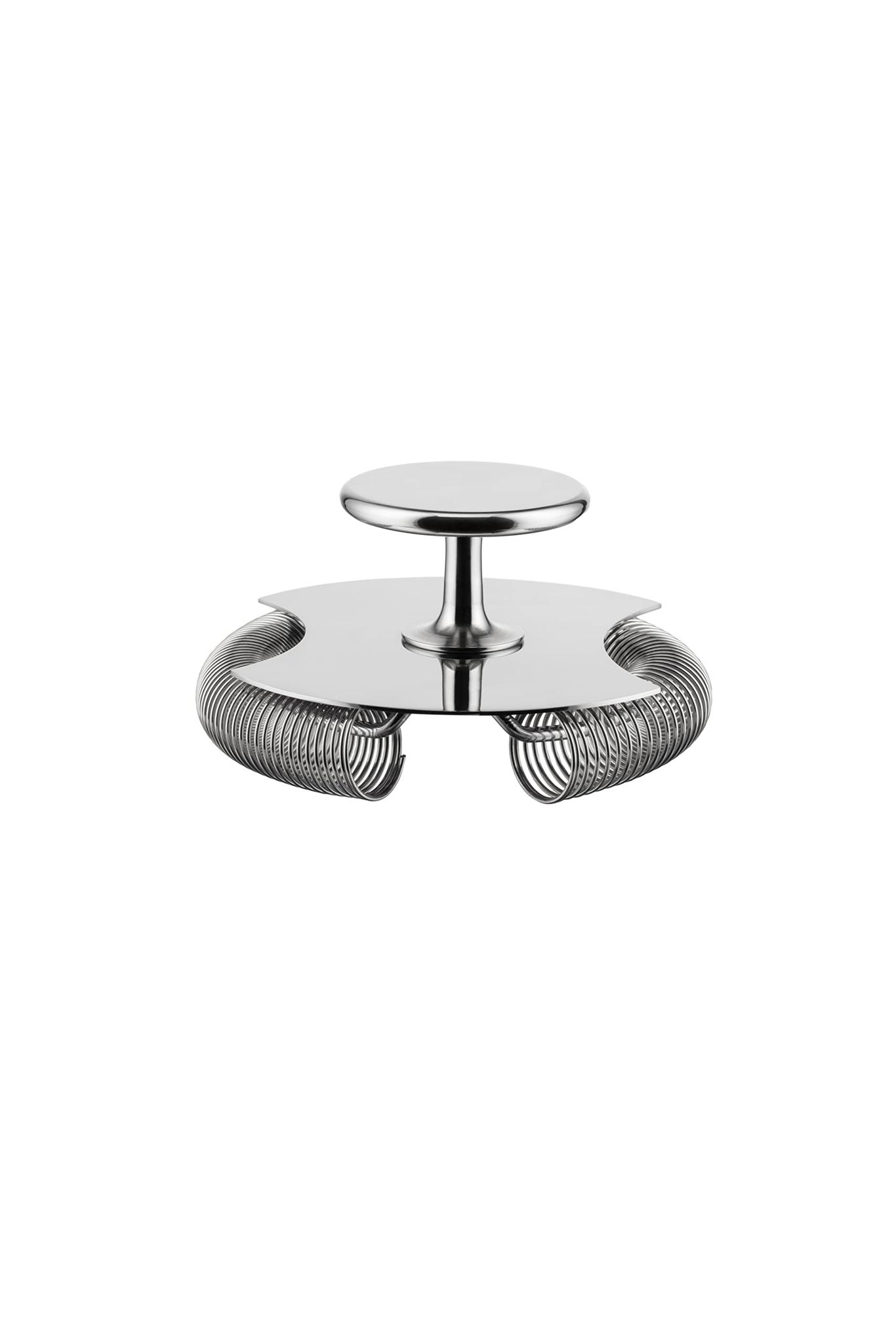 ALESSI Doppel - Barsieb GIA27 10,2cm Edelstahl  silber