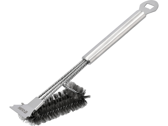 Oem Edelstahlbürste Mit Schaber Zur Grillreinigung - Yg-20107