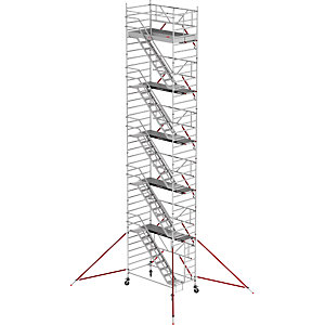 Altrex Treppengerüst RS Tower 53-S Aluminium Safe-Quick mit Fiber-Deck Plattform 12,20m AH 2,45x1,85m - Image 2