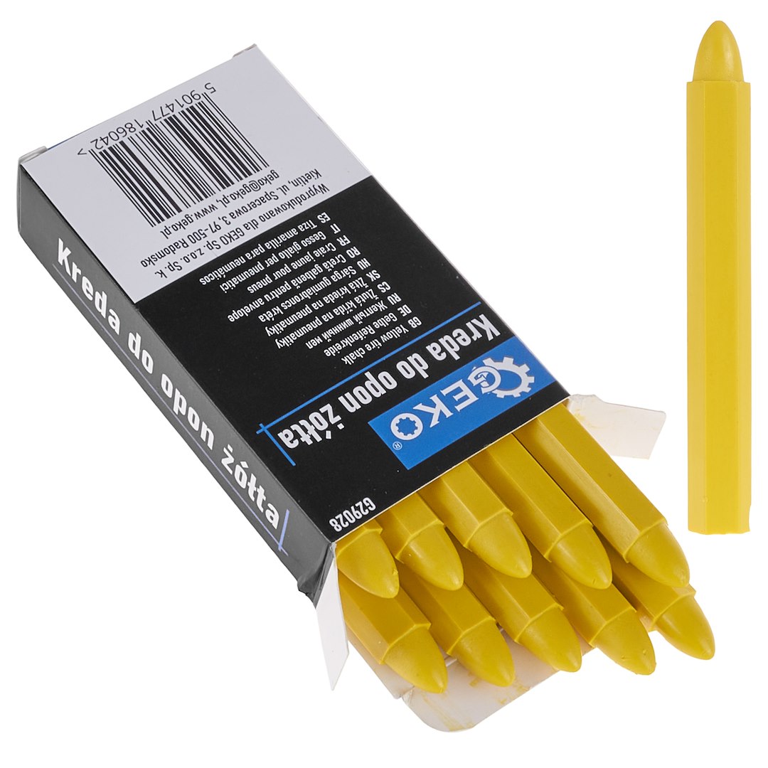 Import Wasserfester Reifen, Kreidegelb, 12x110mm - 10er-set (12/120)