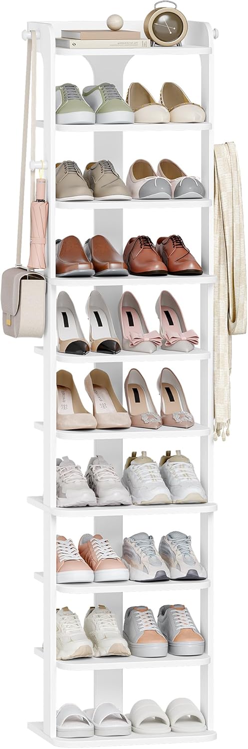 Étagère À Chaussures, Meuble À Chaussure À 10 Niveaux