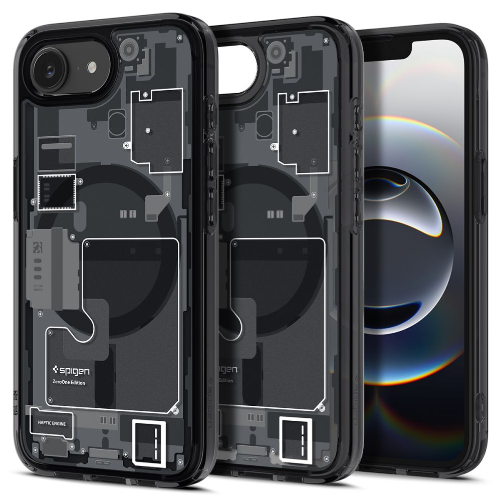 Spigen Ultra Hybrid Case (Apple iPhone 16e, Apple iPhone 17e), Smartphone Hülle, Schwarz - Bild 3