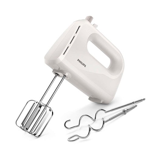 Philips Weiß Hr3705/00 Hand Mixer 300W 5 Speeds White - Bild 5