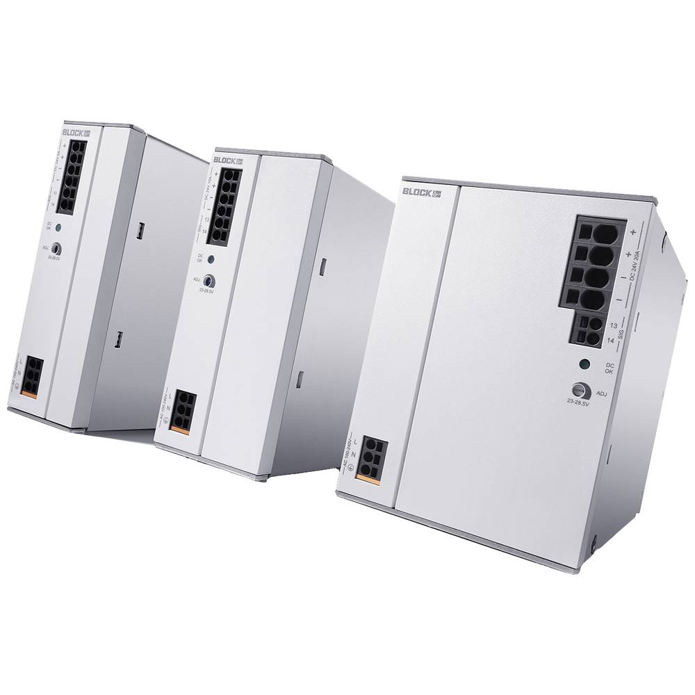 BLOCK PC-0748-800-0 Disjoncteur électronique 48 V/DC 10 A Nbr. de sorties:8 x Contenu 1 pc(s)