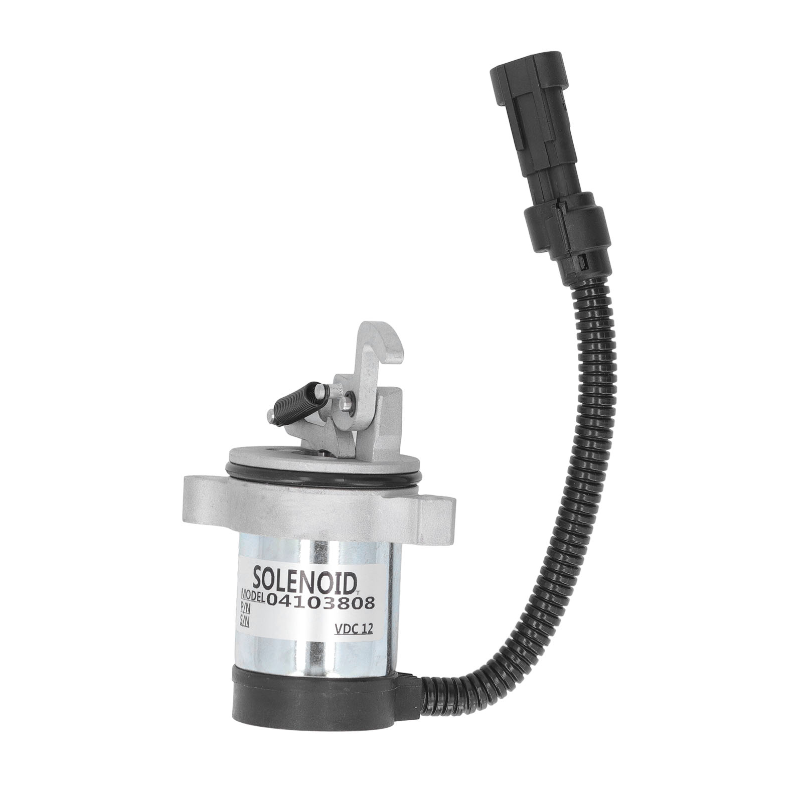 Électrovanne d'arrêt carburant 12V DC pour générateur, coupe-flamme, compatible 04103808 et 04103812, moteurs Deutz F3L F3M F4L F4M séries 1011 et 2011