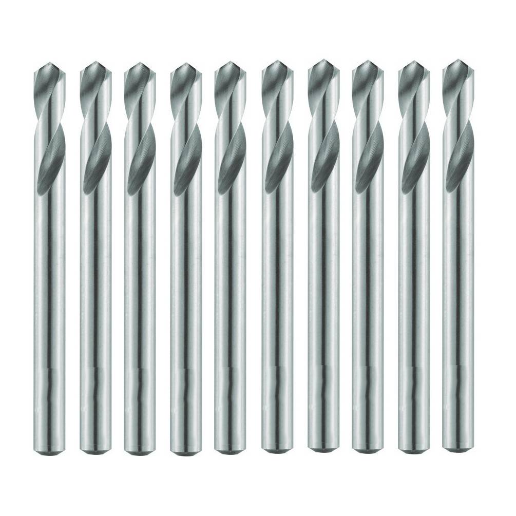 Lot de 10 forets HSS court pointe fendue pour rivets · Ø 3,1 mm — photo de l’offre ManoMano