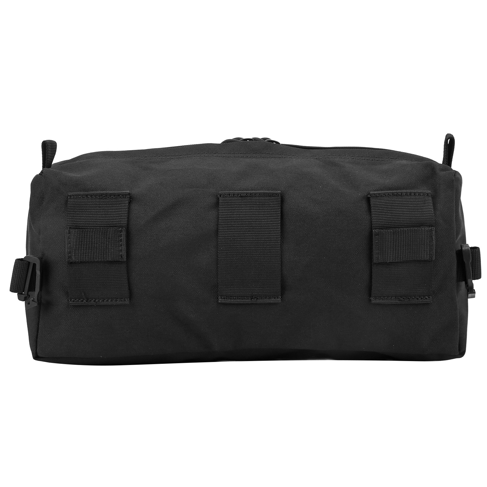Poche militaire en toile Oxford imperméable, noir, 199 g, fermeture à glissière bidirectionnelle