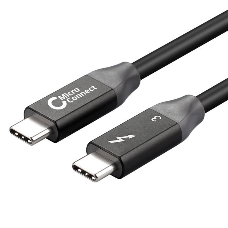Microconnect Tb3005 Thunderbolt-Kabel 0,5 M 40 Gbit/S Schwarz