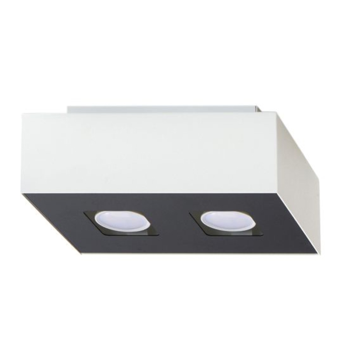 Sollux Weiß Mono Deckenleuchte 2 Gu10 Solux Sl.0067