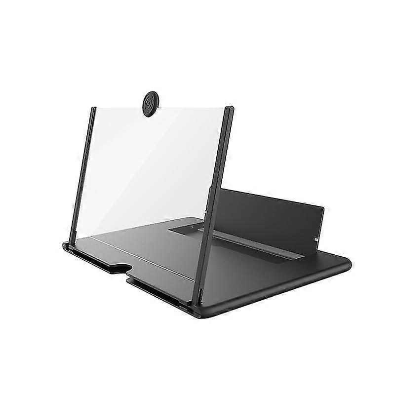 Support loupe d'écran 3D HD pour téléphone, grossissement 3 à 4 fois, écran 30,5 cm, plastique ABS