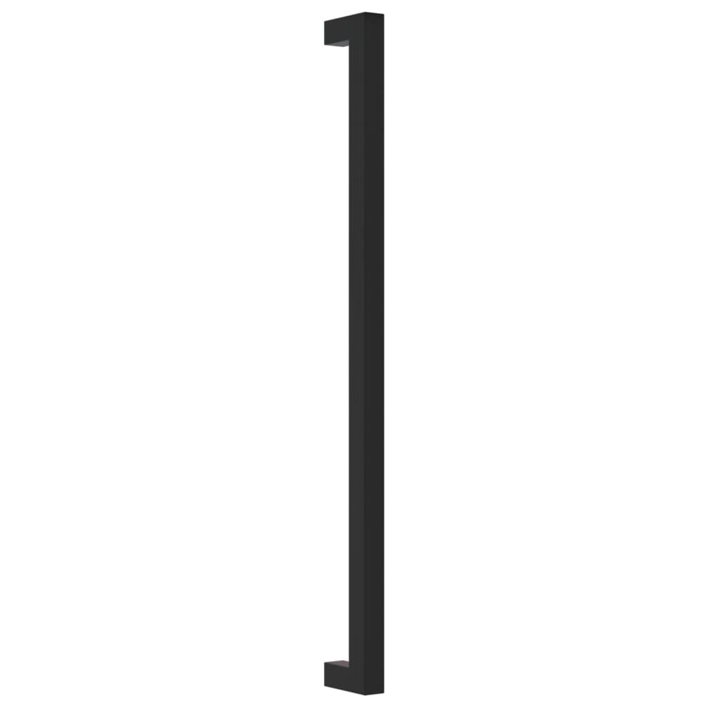 Cabinet Handles 10 Pcs Black 320 Mm Stainless Steel Vidaxl