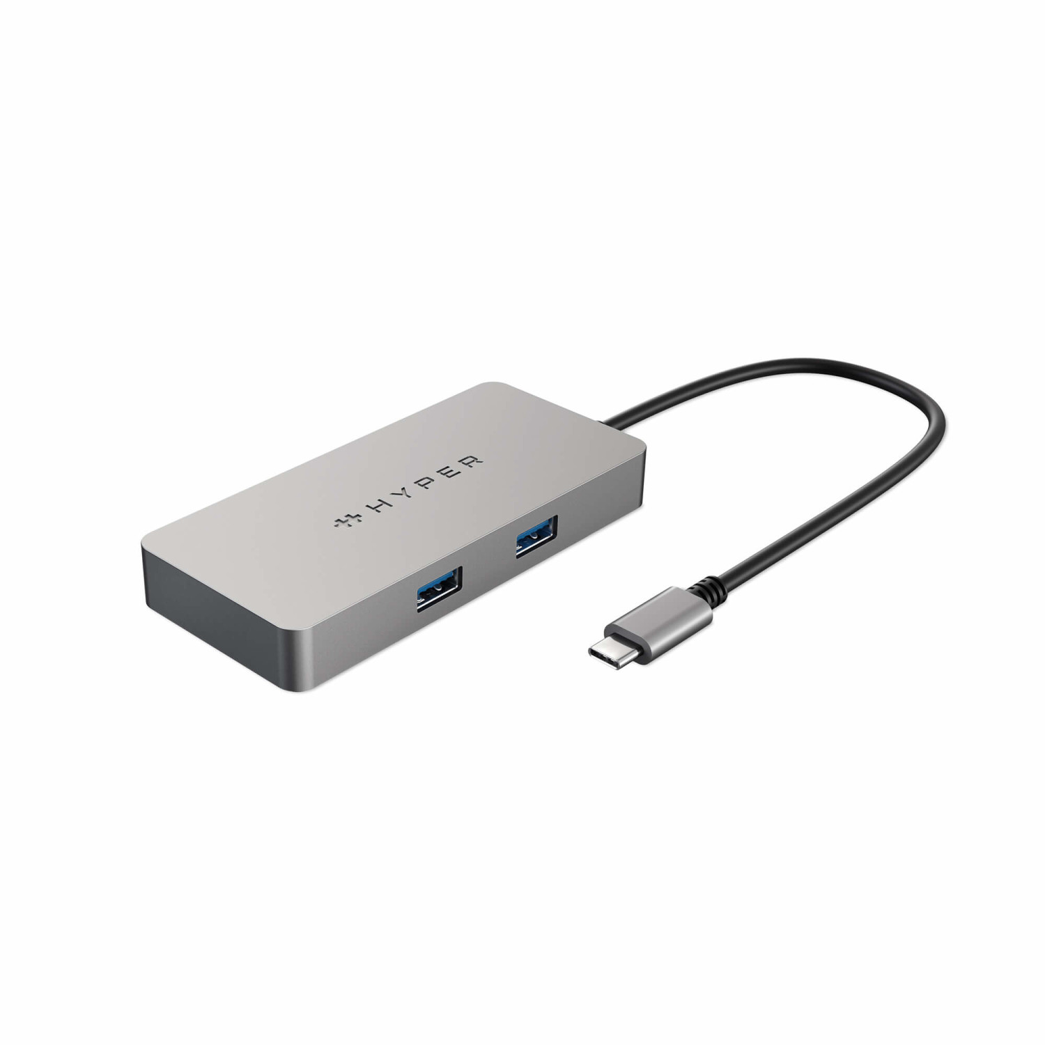 HyperDrive 5-Port USB-C Hub, Works with Chromebook Zertifiziert, HDMI 4K 60Hz Ausgang, Silber - Bild 3