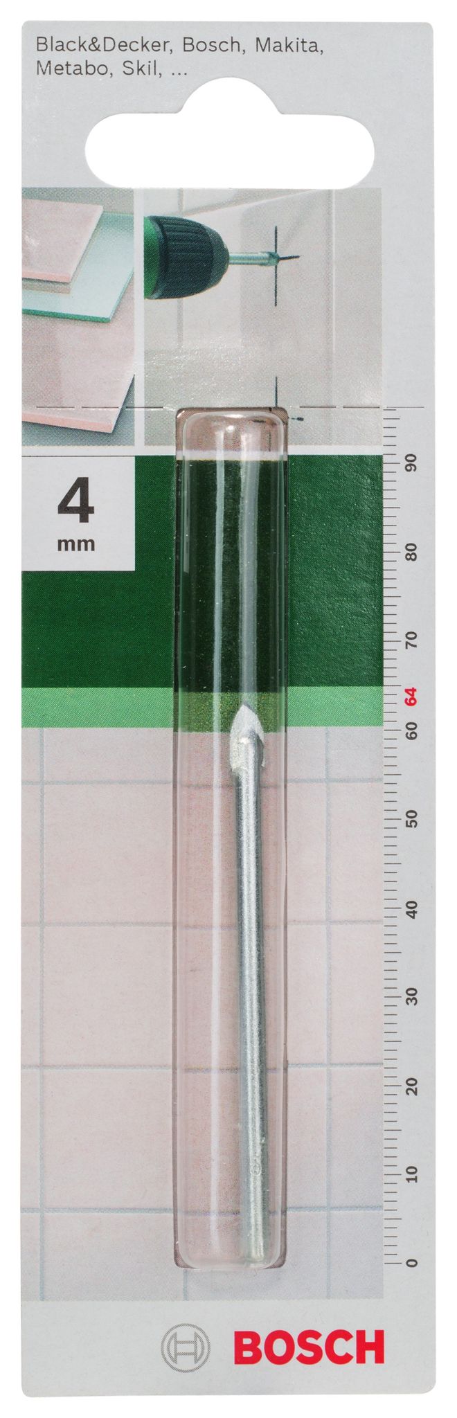 Foret pour verre et carrelage ø 40 mm- l- 64 mm — photo de l’offre ManoMano