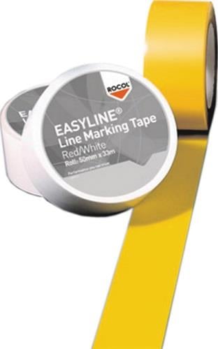 EasyTape 50mm gelb 33m Rocol Bodenmarkierung Fahrbahnmarkierung Klebeband - Image 5