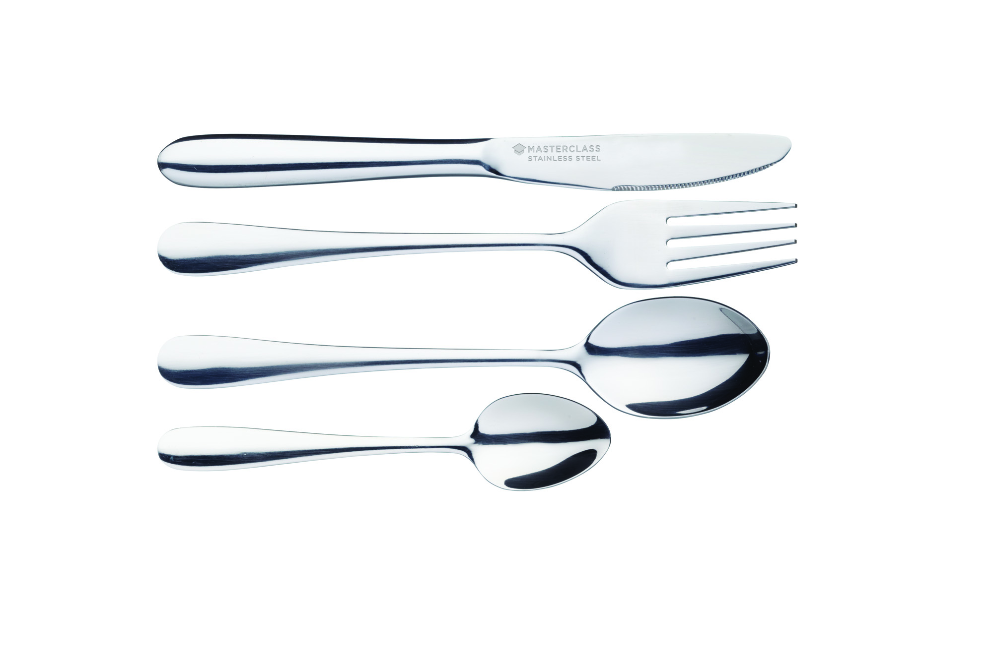 Masterclass Versilbert Kinderbesteck-Set, Silber, 4-Tlg. - Bild 3