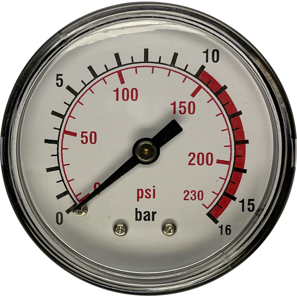 Aerotec - Manometer 9414582 Anschluss (Manometer): Rückseite Außengewinde 1/4' 1 St.