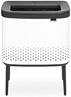 Brabantia Bo Wäschekorb 60 L rechteckig MDF, weiß - Image 3