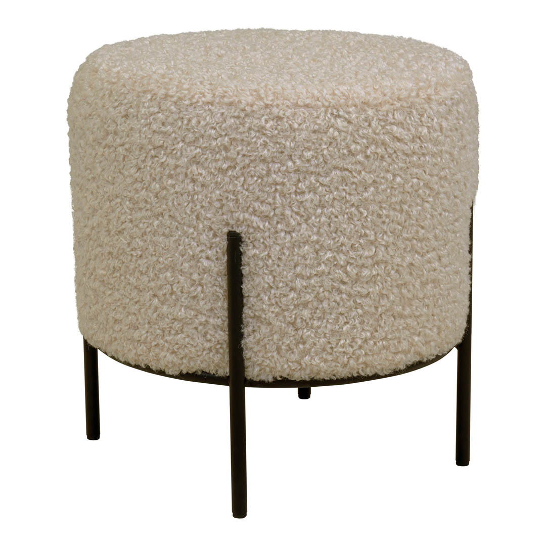 House Nordic Braun/Grau Hocker + Pouf, Alford (35.50 X 37 Cm) - Bild 4